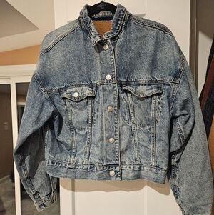 American Eagle Outfitters Blue Jean Jacket